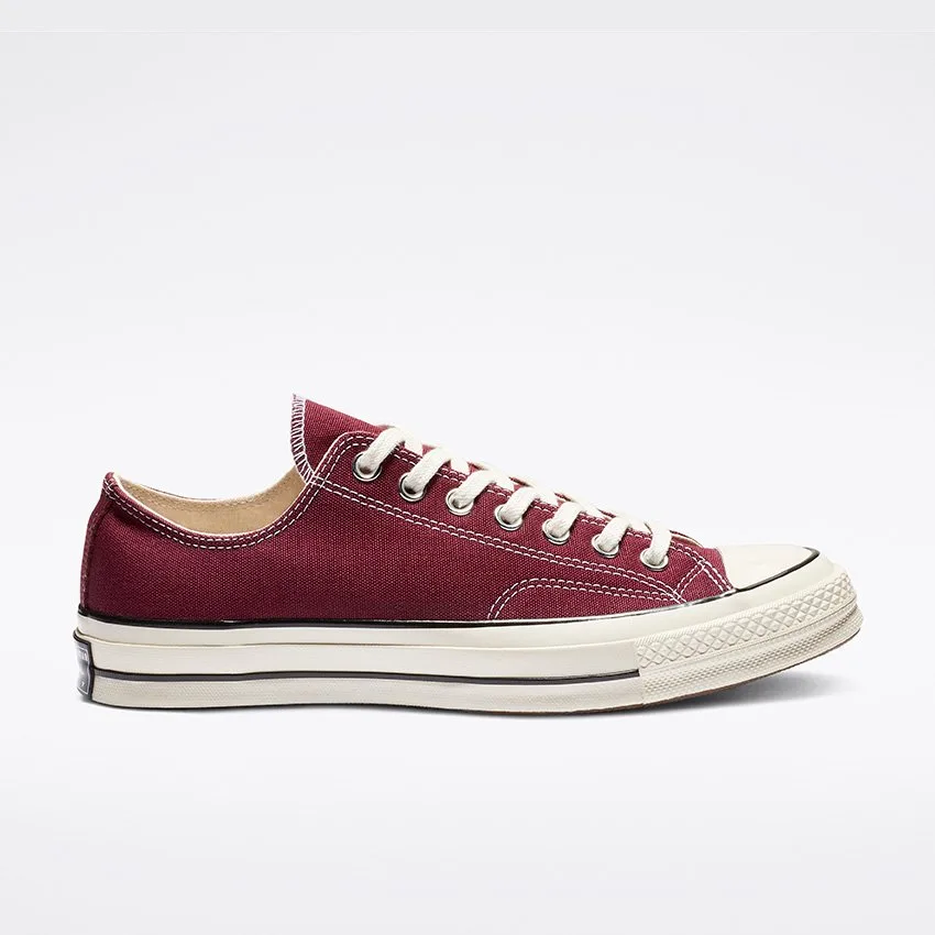 Chuck 70 low burgandy