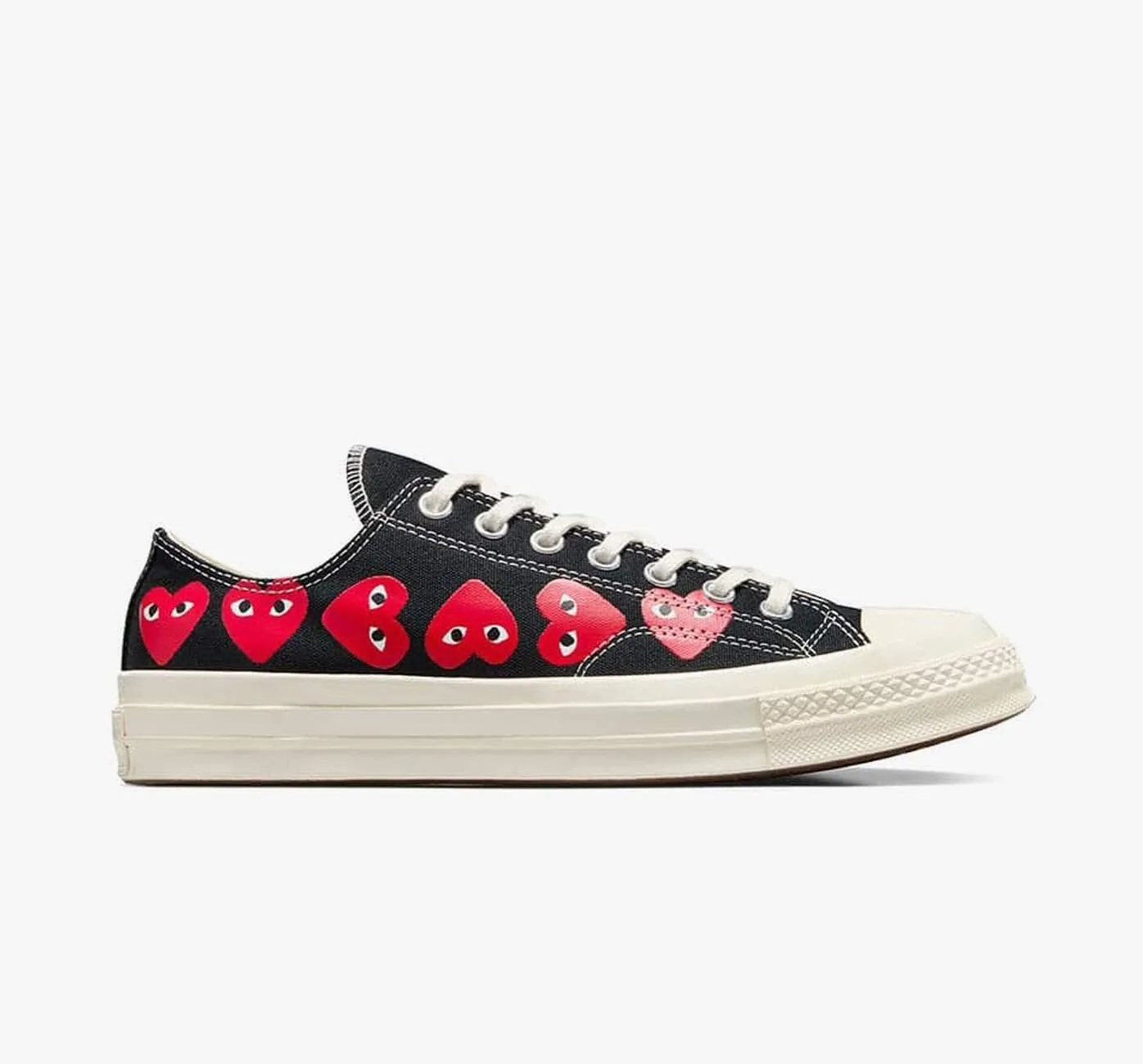 Chuck 70 cdg multi hearts