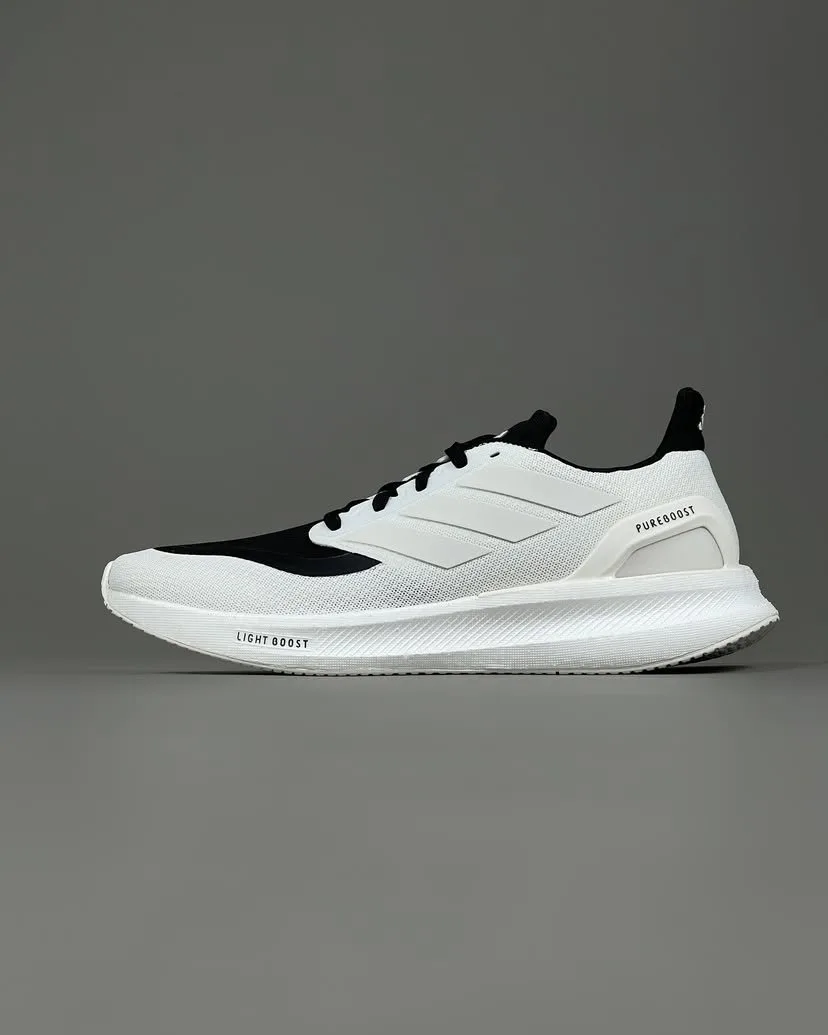 Adidas pure boost 5 white core black - Image 2