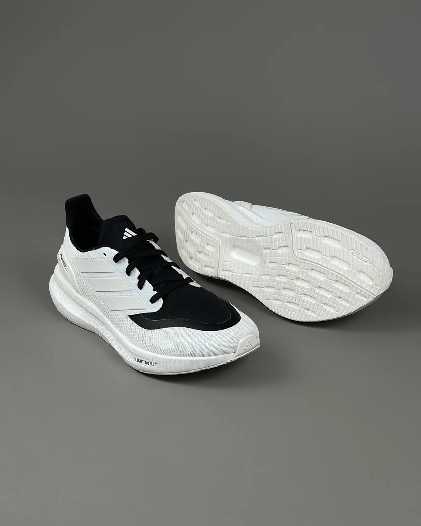 Adidas pure boost 5 white core black - Image 3