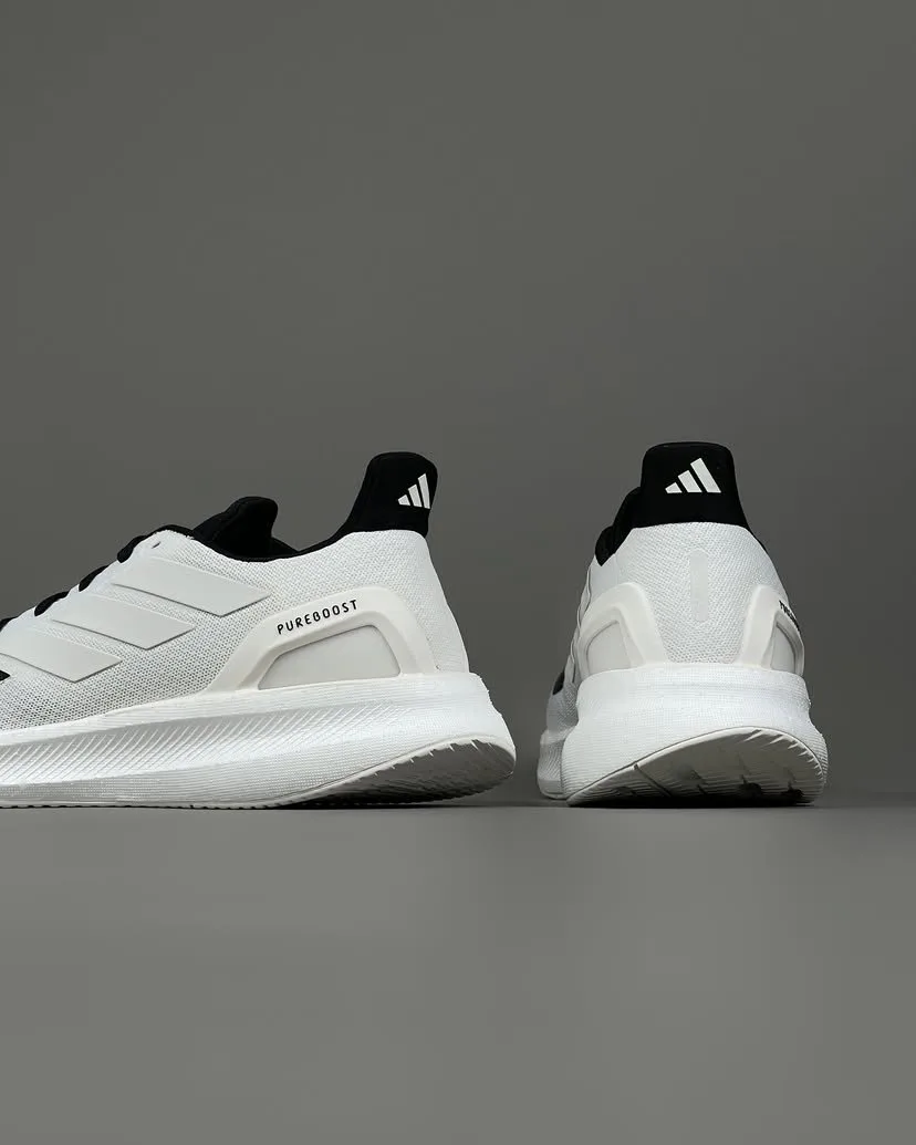 Adidas pure boost 5 white core black - Image 5