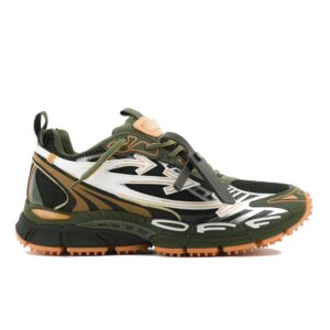 OFF-WHITE Be Right BackMilitary Green/Peach Orange