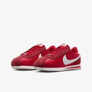 Nike cortez red hearts