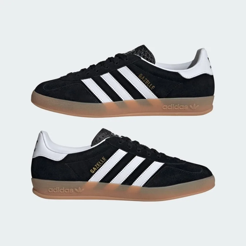 GAZELLE INDOOR CBLACK/FTWWHT/CBLACK