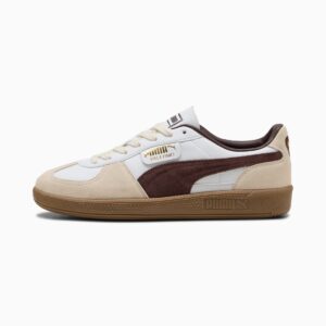 PUMA palermo  White-Chocolate Brown-Gum