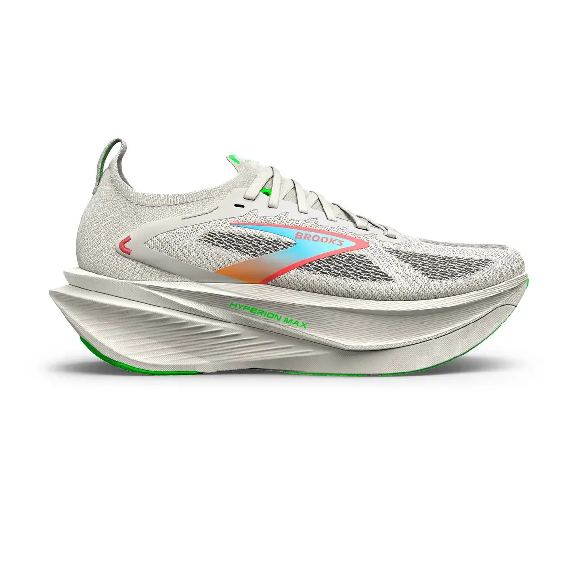 Brooks Hyperion Max 3 Coconut/Green Gecko/Pink Clay