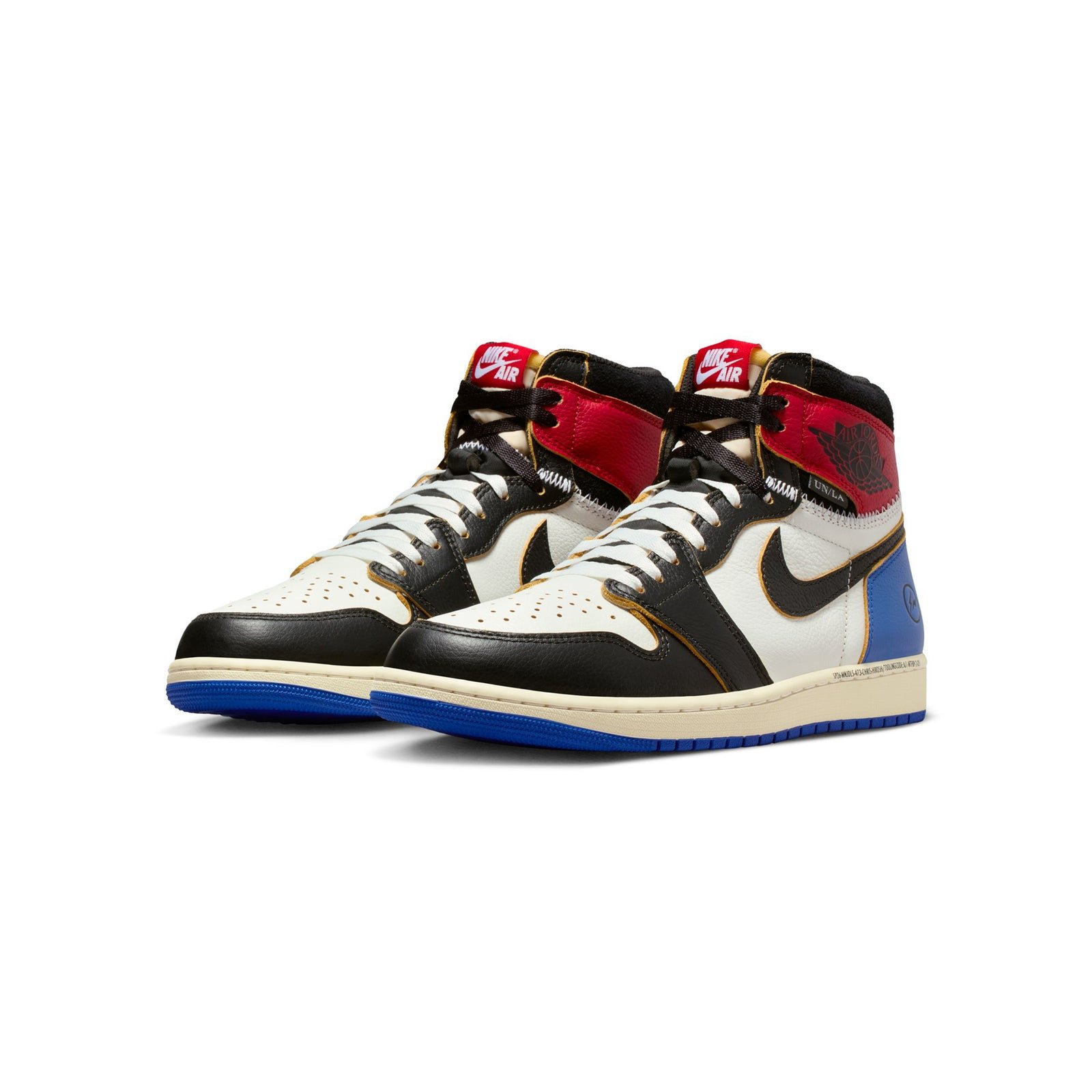 Air Jordan 1 x Union x Fragment
Black and Varsity Red - Image 2