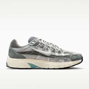 Nike P-6000 Flat Pewter/Light Iron Ore/Metallic Silver/White