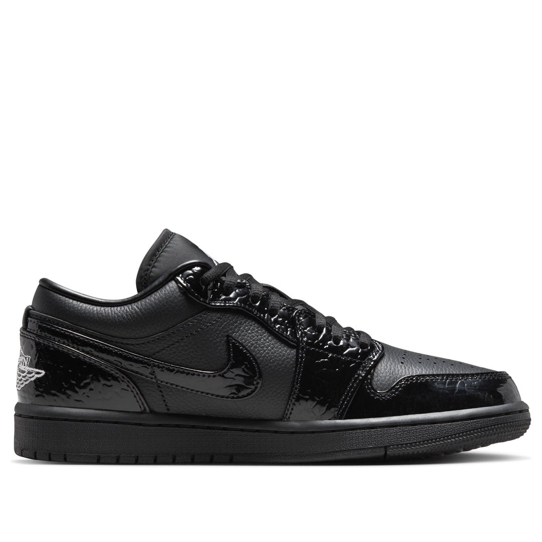 Air Jordan 1 Low SEWomen's ShoesBlack/White/Metallic Silver/Black - Image 8