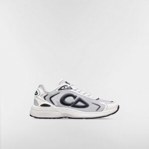 B30 Countdown Tech Sneaker
White Semi-Transparent N3O Nylon, White and Gray Technical Fabric and Navy Blue Rubber