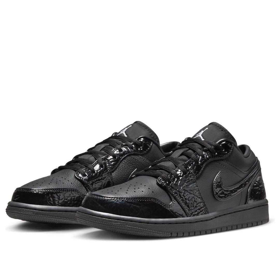 Air Jordan 1 Low SEWomen's ShoesBlack/White/Metallic Silver/Black - Image 6