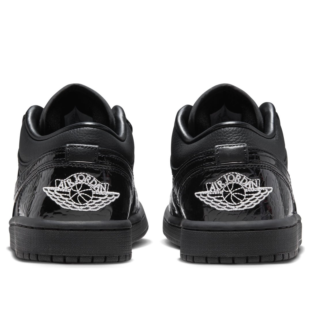 Air Jordan 1 Low SEWomen's ShoesBlack/White/Metallic Silver/Black - Image 3