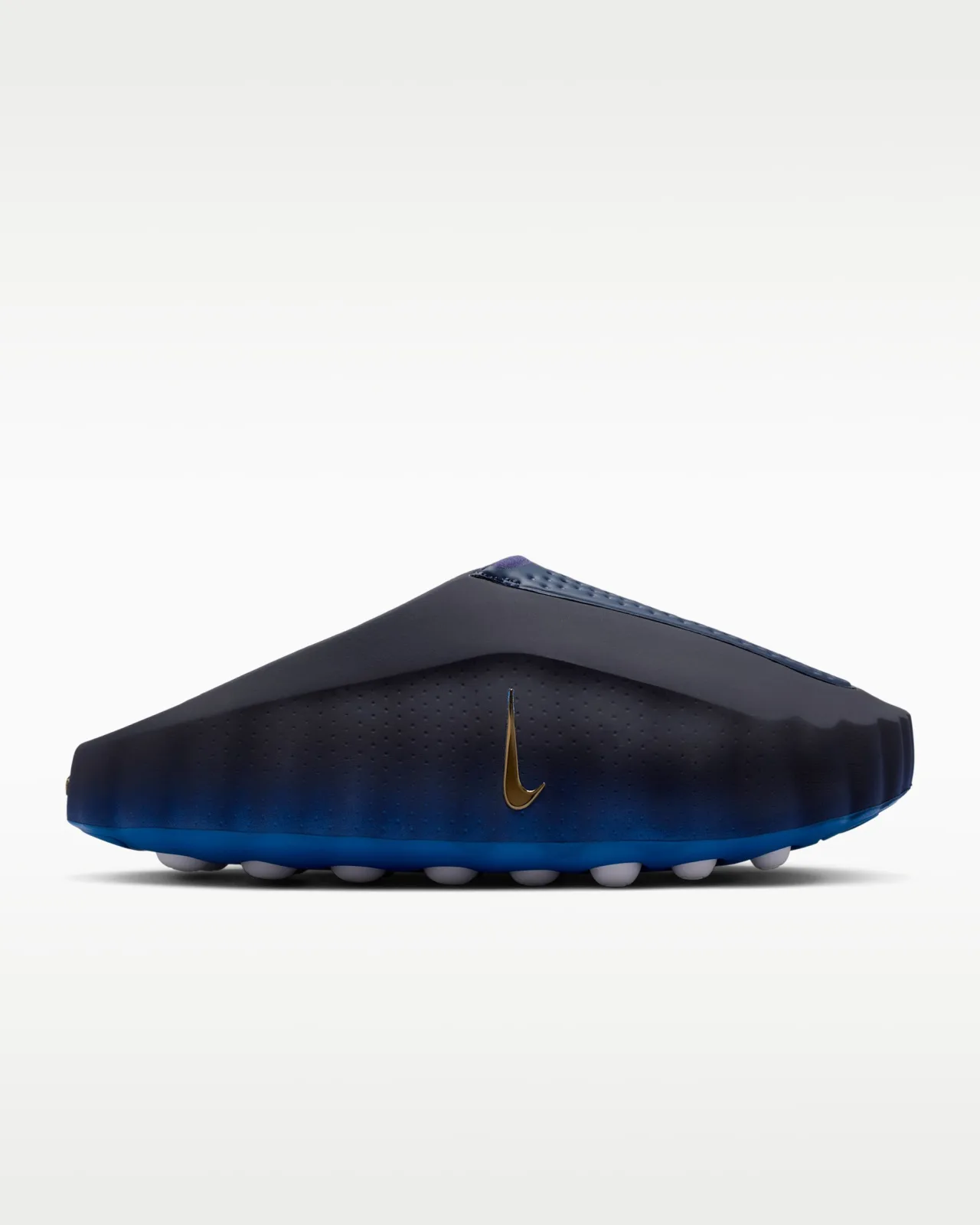 Nike Mind 001Men's Pregame Mules Blackened Blue/Game Royal/White/Metallic Copper