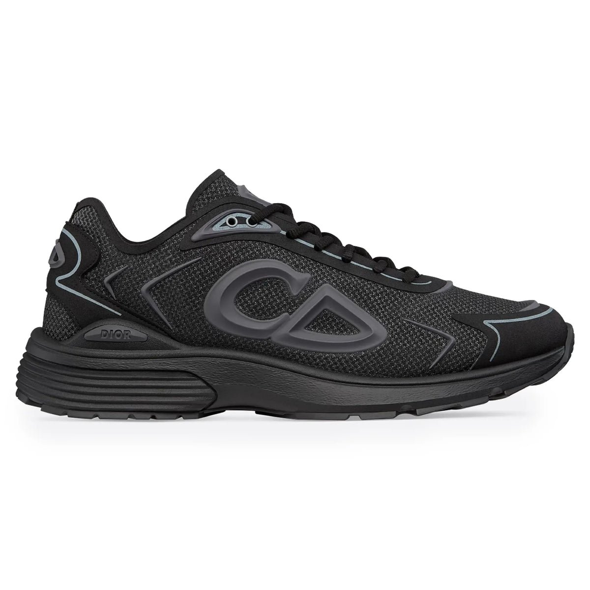 B30 Countdown Tech Sneaker
Black Semi-Transparent N3O Nylon, Black Technical Fabric and Gray Rubber