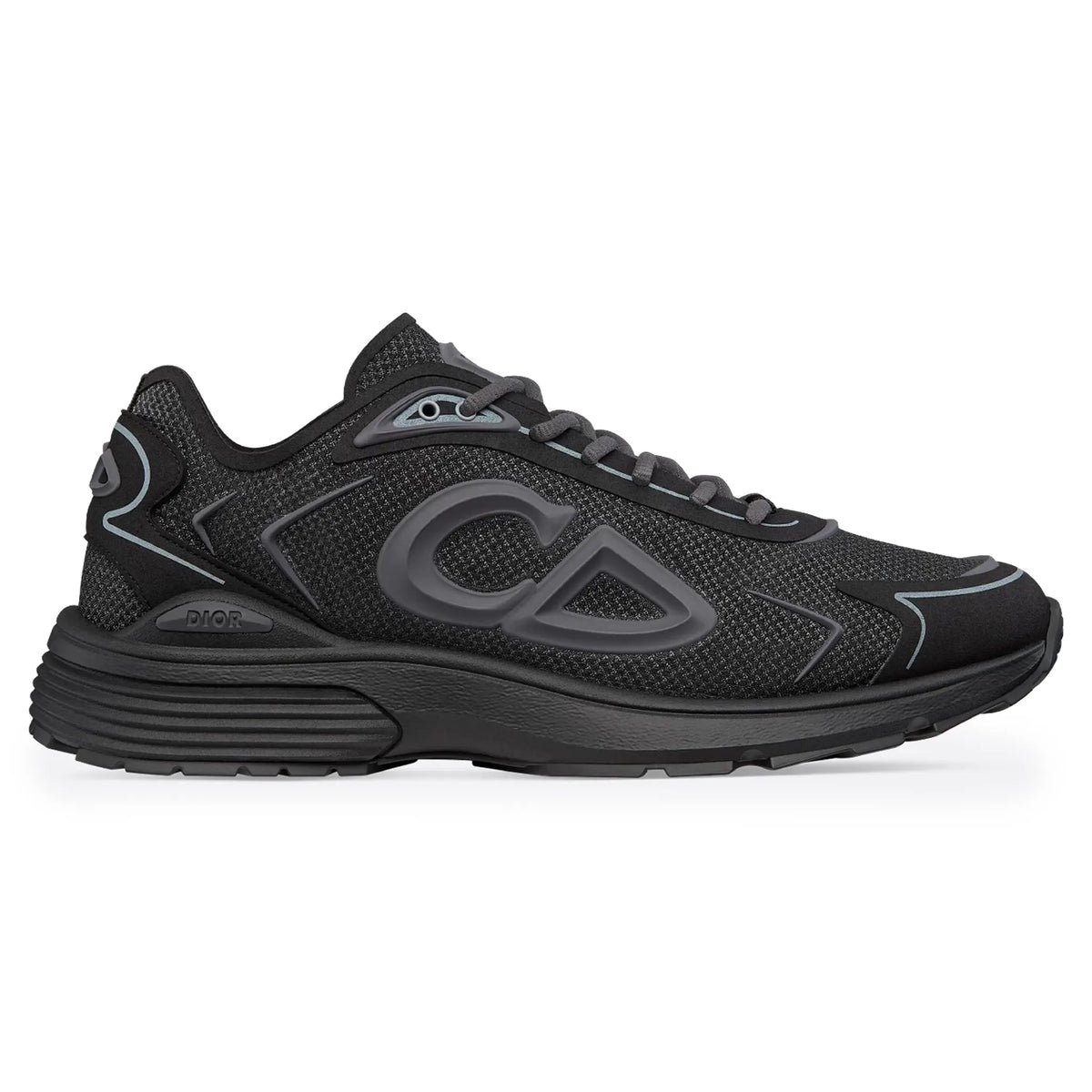 B30 Countdown Tech Sneaker
Black Semi-Transparent N3O Nylon, Black Technical Fabric and Gray Rubber - Image 5