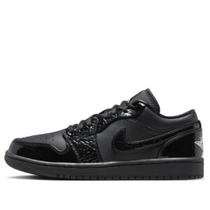Air Jordan 1 Low SEWomen's ShoesBlack/White/Metallic Silver/Black