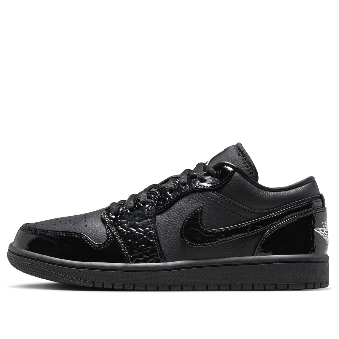 Air Jordan 1 Low SEWomen's ShoesBlack/White/Metallic Silver/Black