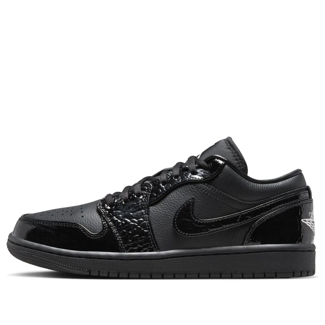 Air Jordan 1 Low SEWomen's ShoesBlack/White/Metallic Silver/Black