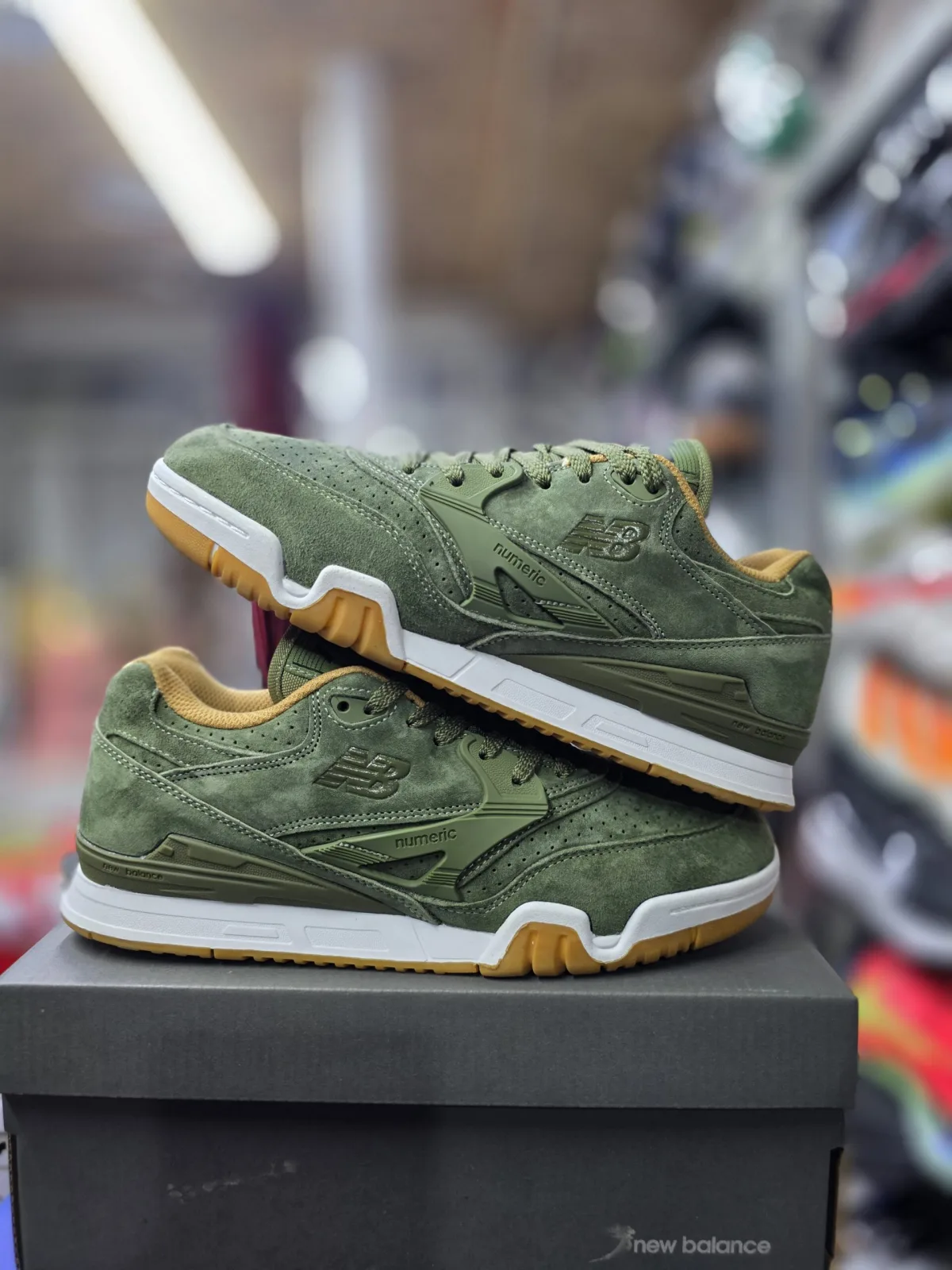 New Balance Numeric 770Dark Olivine Gum
