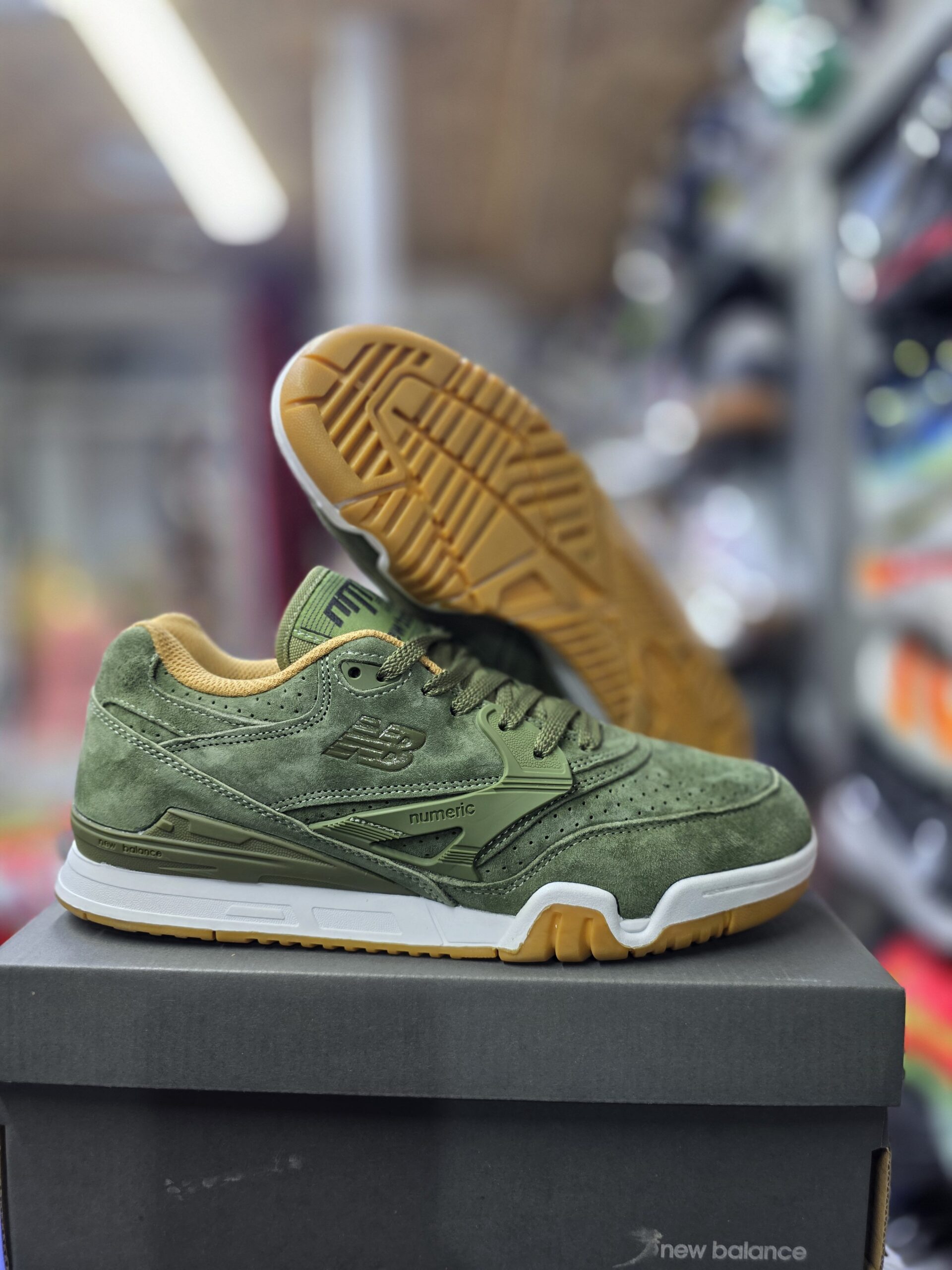 New Balance Numeric 770Dark Olivine Gum - Image 2