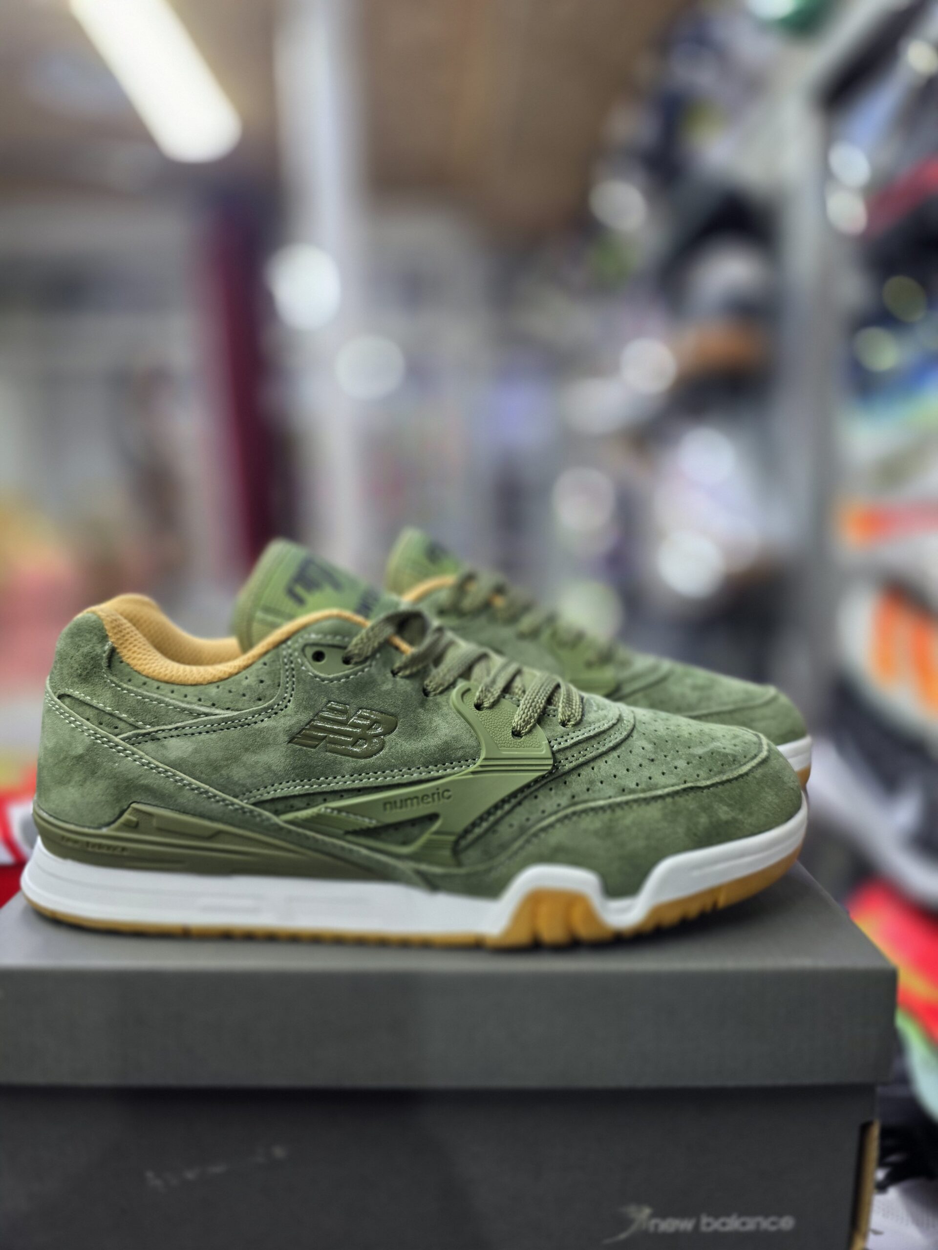 New Balance Numeric 770Dark Olivine Gum - Image 4