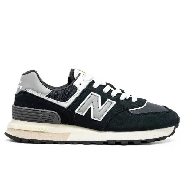 New Balance 574 Legacy Black Marblehead U574