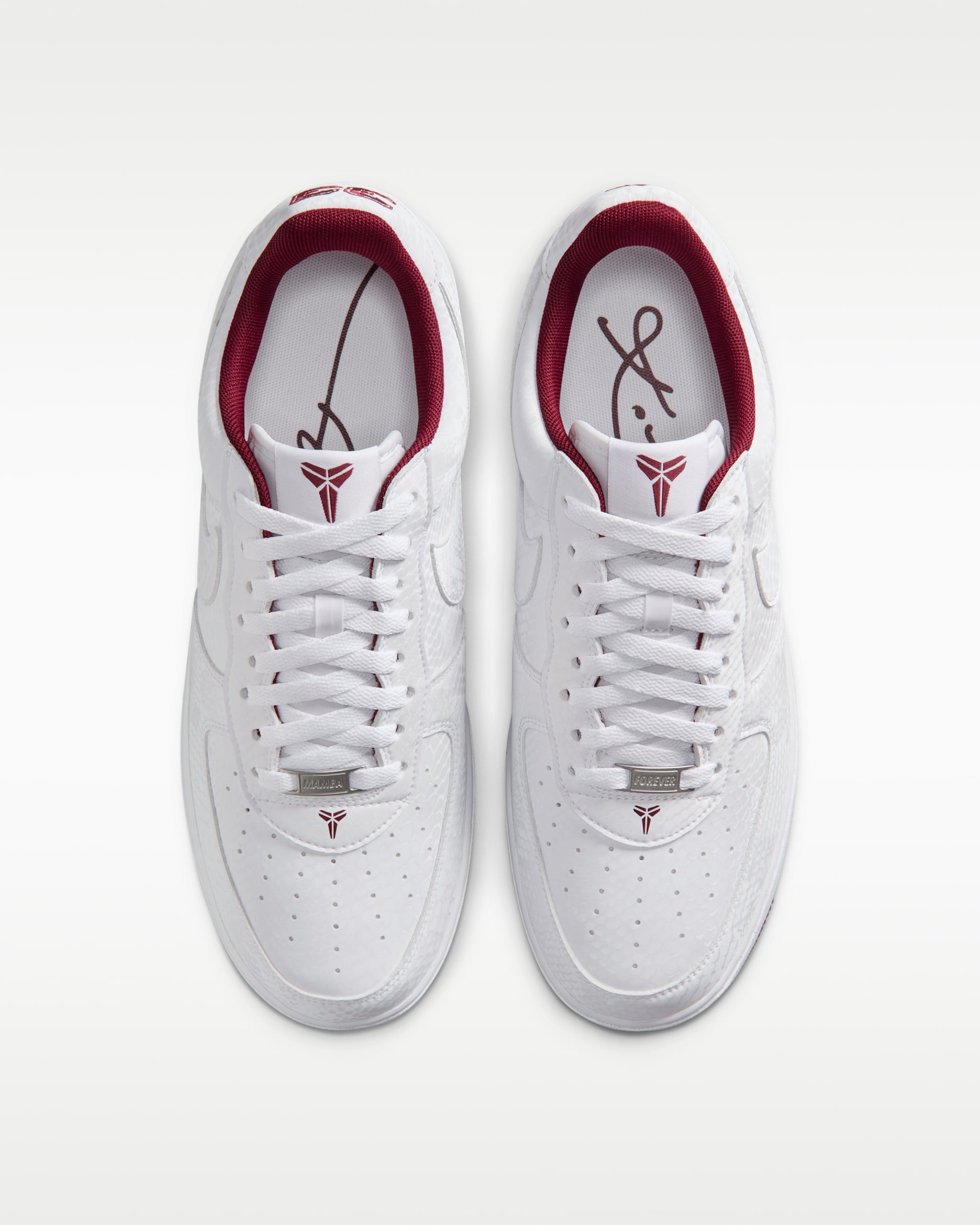 Nike x Kobe Mens Air Force 1 Low "Lower Merion" Shoes - Image 2
