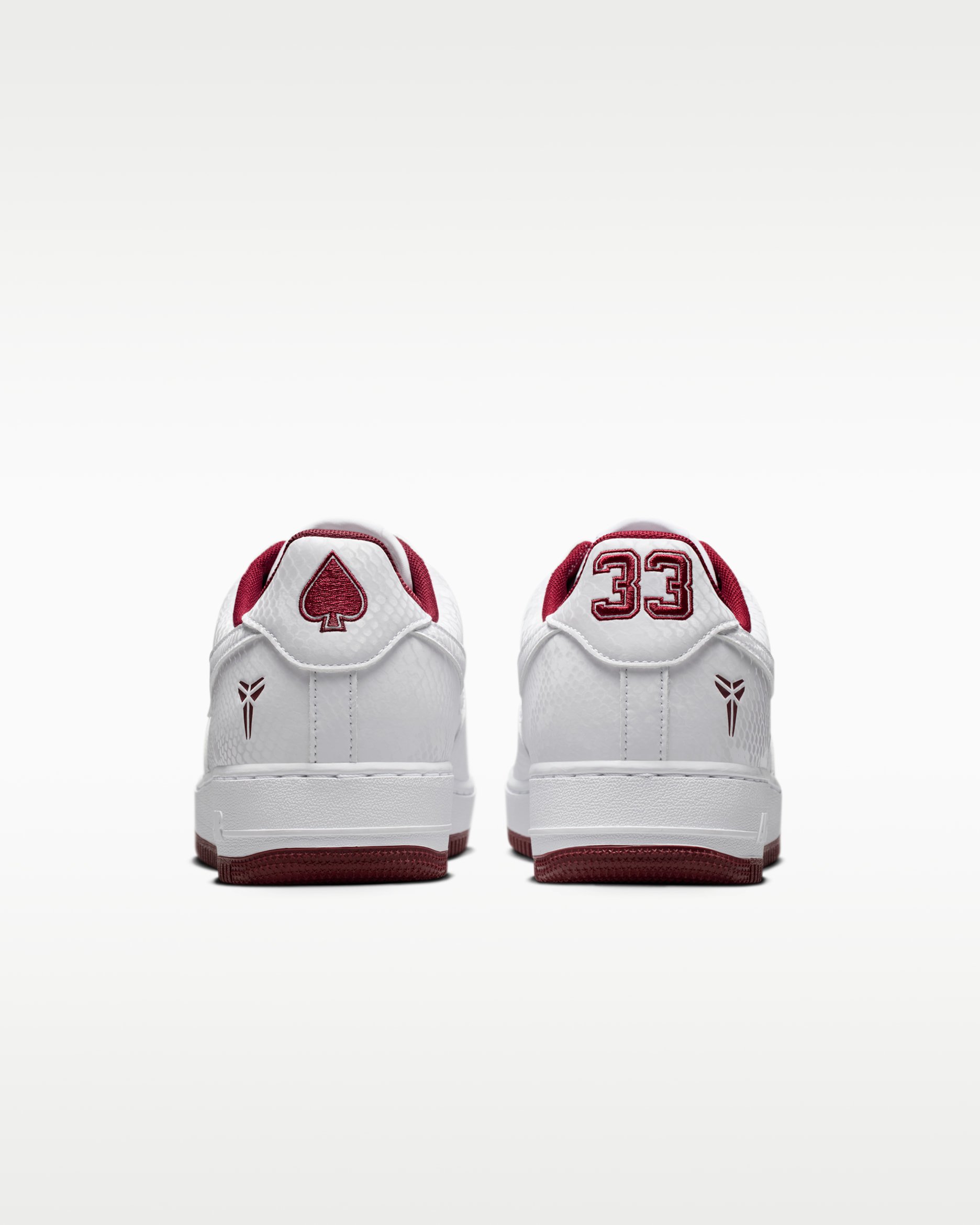 Nike x Kobe Mens Air Force 1 Low "Lower Merion" Shoes - Image 4