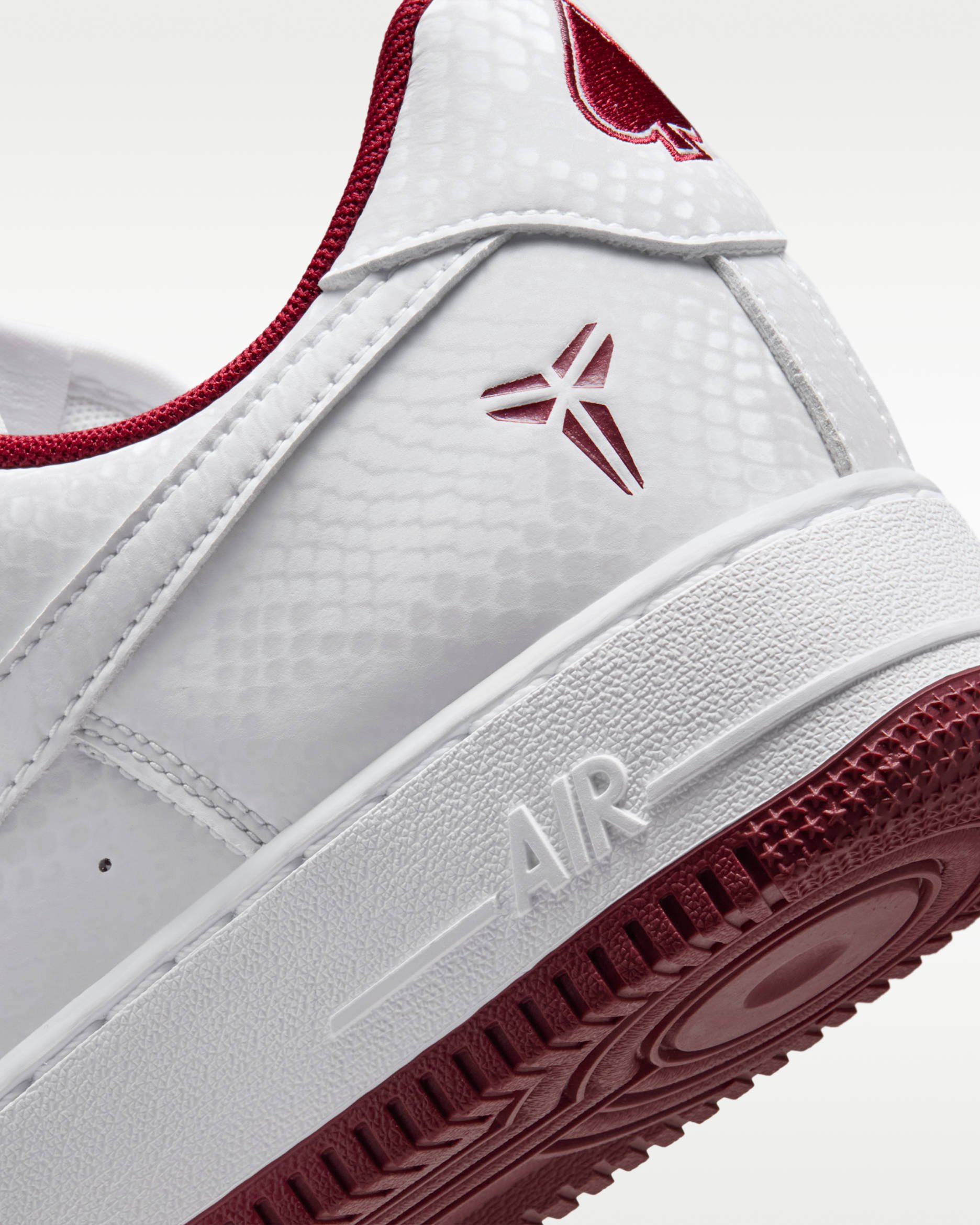 Nike x Kobe Mens Air Force 1 Low "Lower Merion" Shoes - Image 5