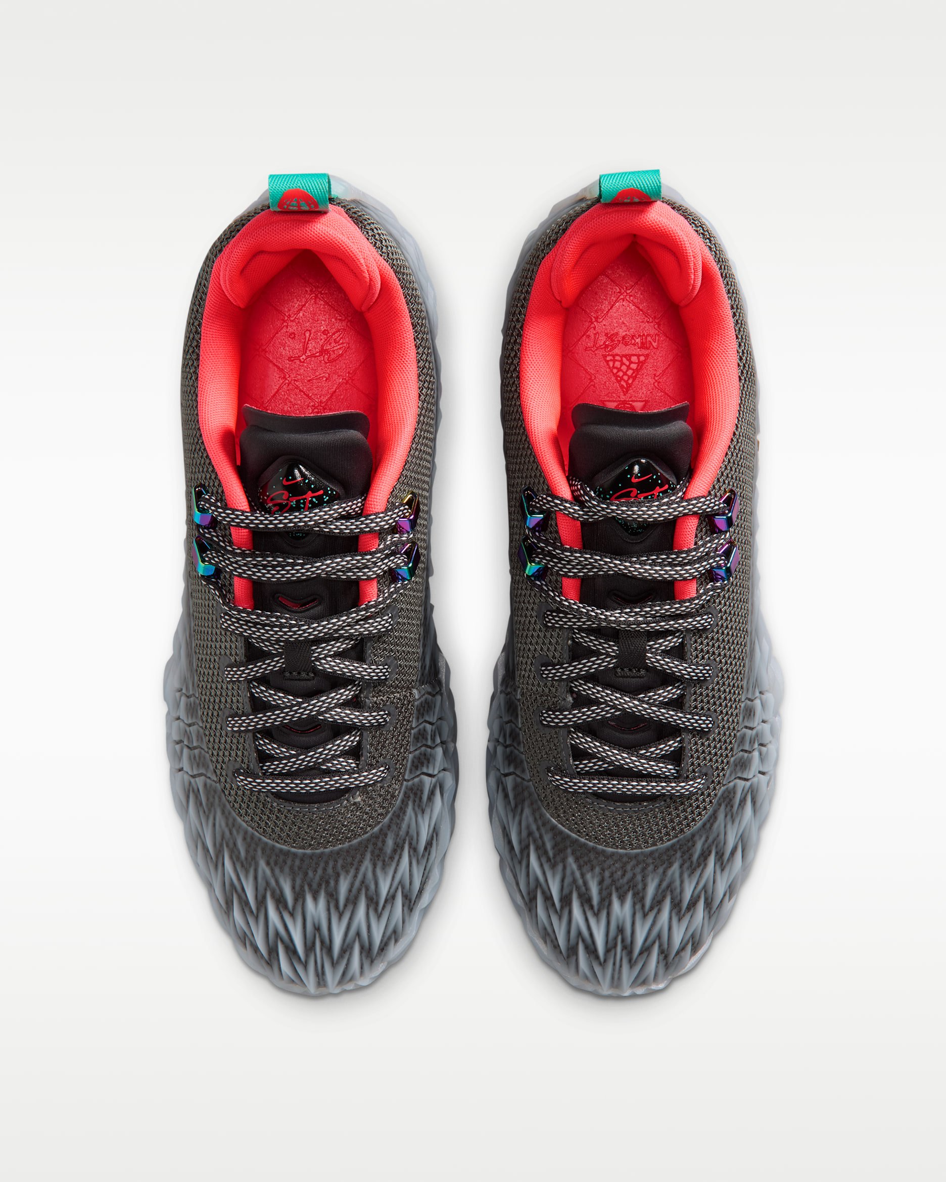 Nike S.T. Charge EP Basketball Shoes Iron Grey/Photon Dust/Hyper Pink/Metallic Gold - Image 8