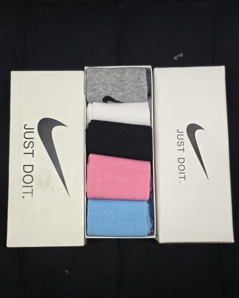 Nike 5 in 1 pack cotton socks  muticolour