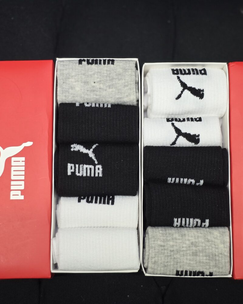Puma 5 in cotton socks