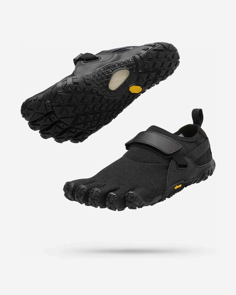 Five Finger Barefoot Shoes – Black Vibram Minimalist Outdoor Shoes