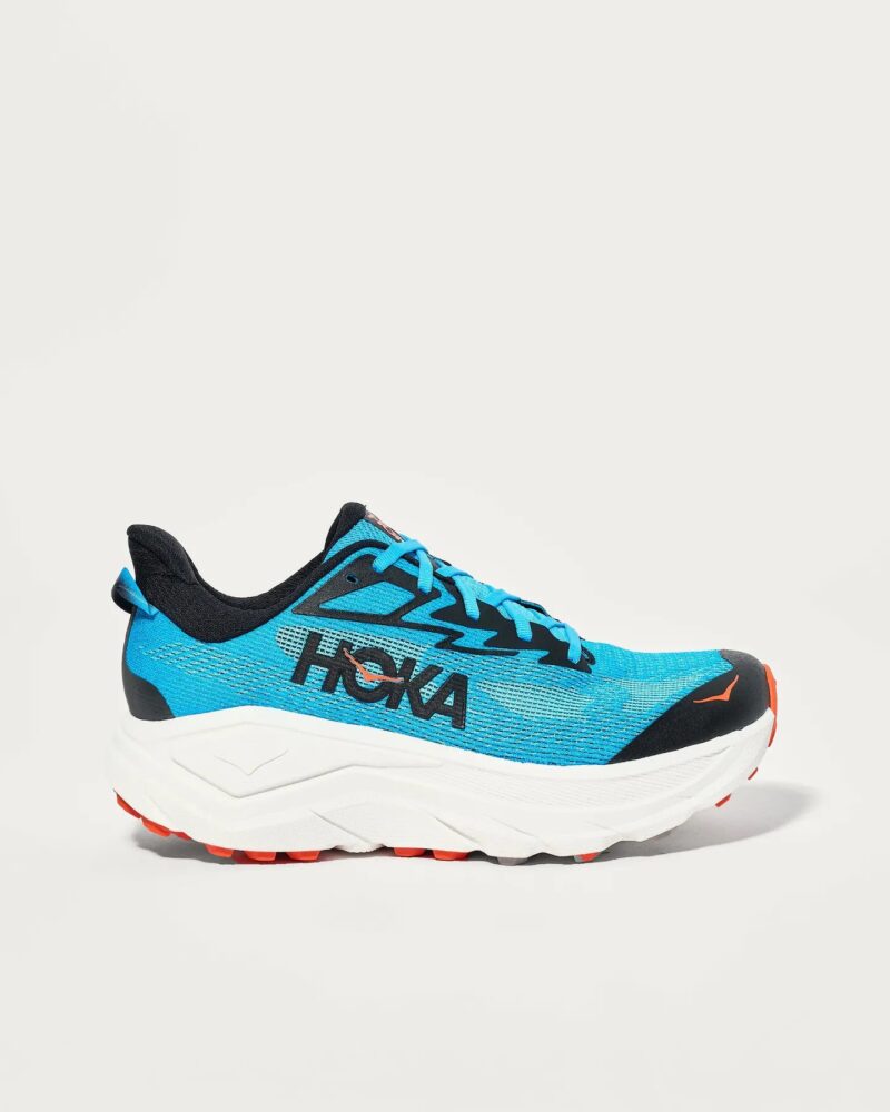 HOKACHALLENGER 8 - Trail running shoes - skyward blue/white
