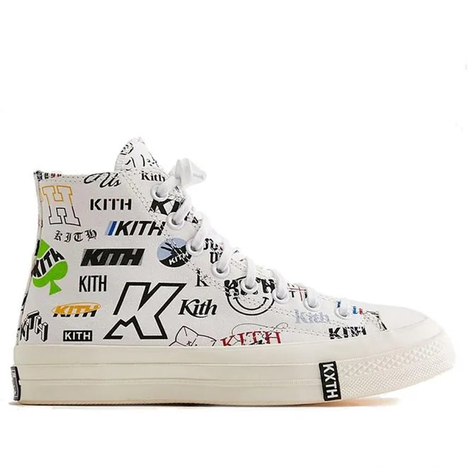 Kith x Chuck 70 High '10th Anniversary - White'